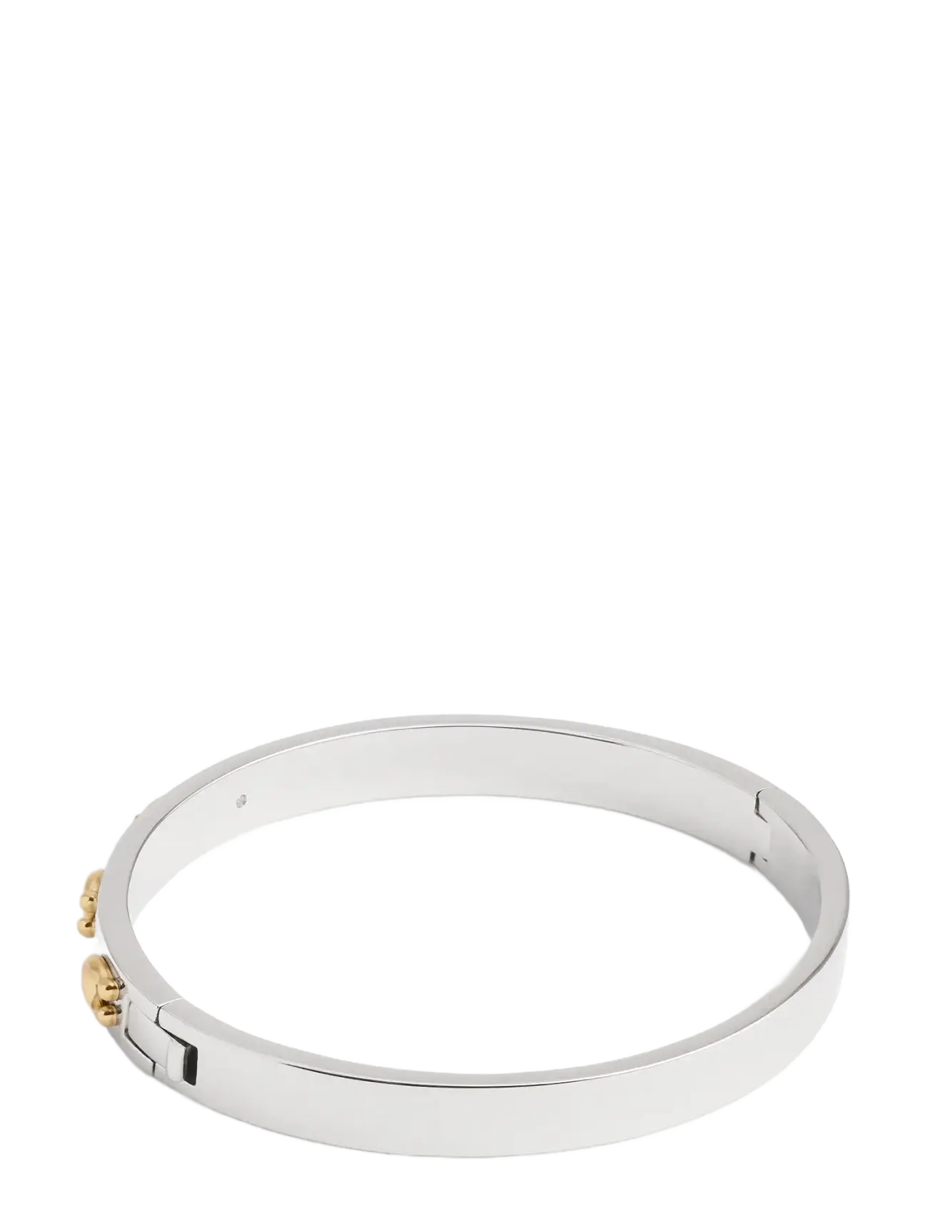 Coach Accessories - COACH Signature C Hinged Bangle Bracelet - armbanden - twotone - 3
