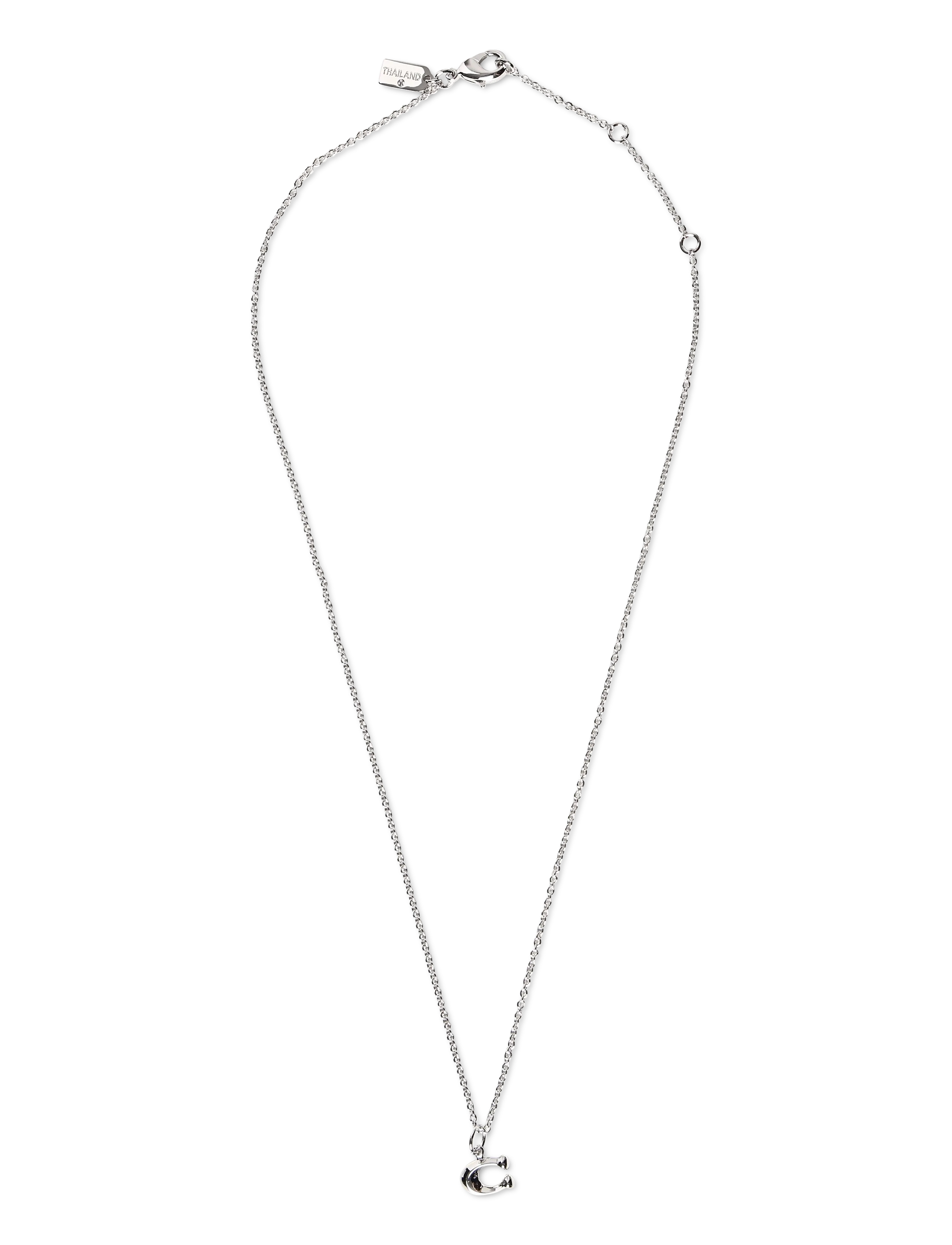 Coach Accessories - CO NK STARTER CHAIN - chain necklaces - rhodium - 1