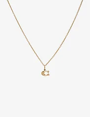 Coach Accessories - COACH Signature Starter Necklace - dainty necklaces  use default - shiny gold - 0