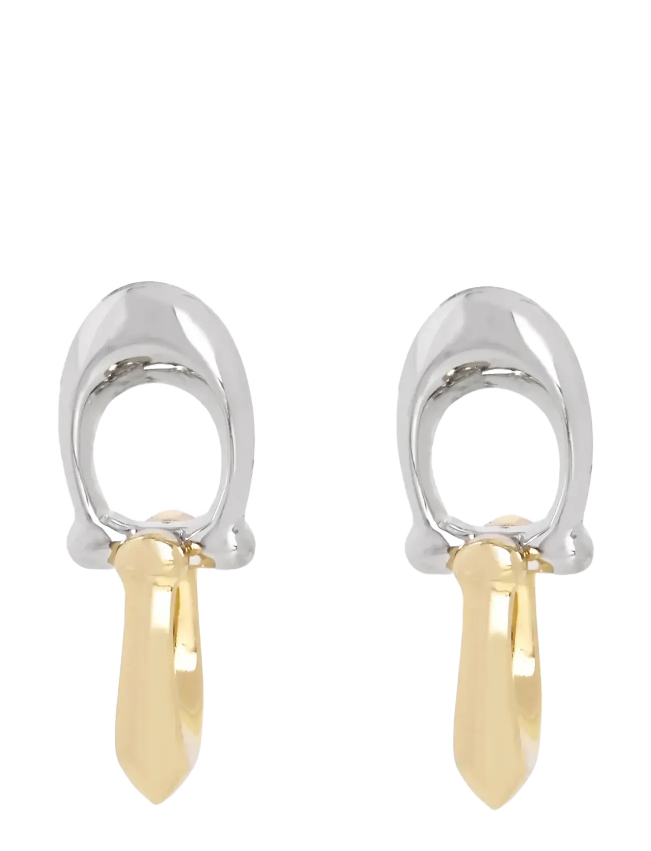 Coach Accessories CO ER DBL C DROP STUD - Accessoires - TWOTONE- GLD/RHOD / gold