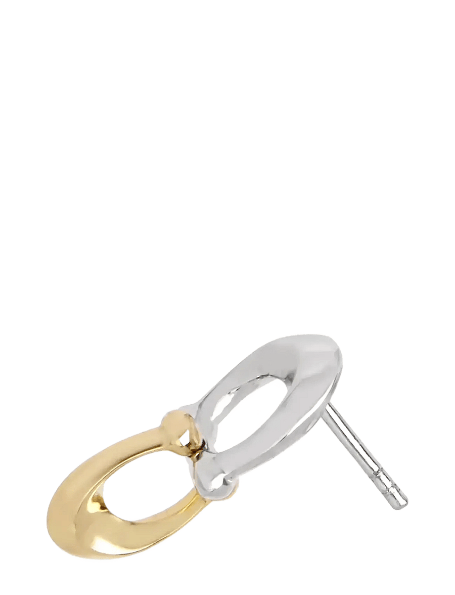 Coach Accessories - CO ER DBL C DROP STUD - naastkõrvarõngad - twotone- gld/rhod - 3