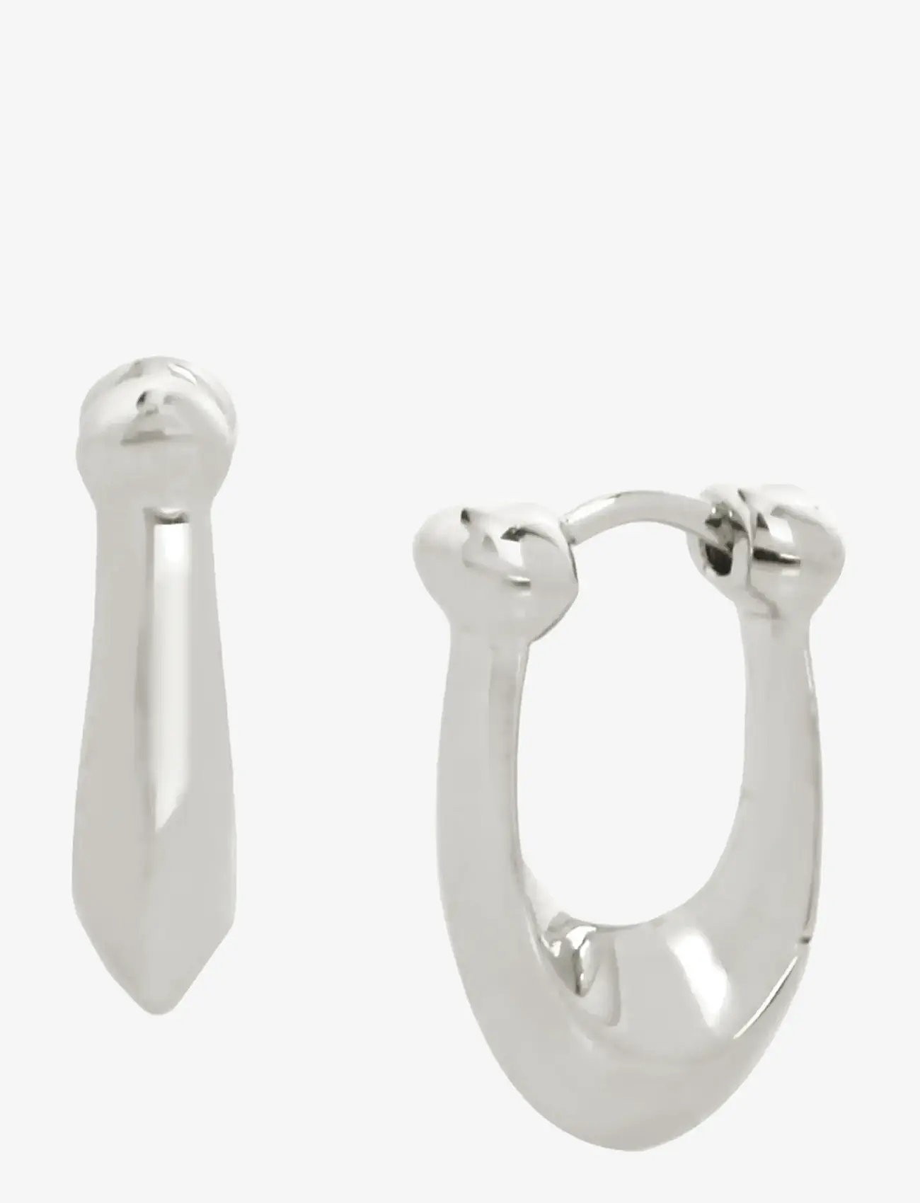 Coach Accessories - COACH Signature C Huggies - hoops - rhodium - 0