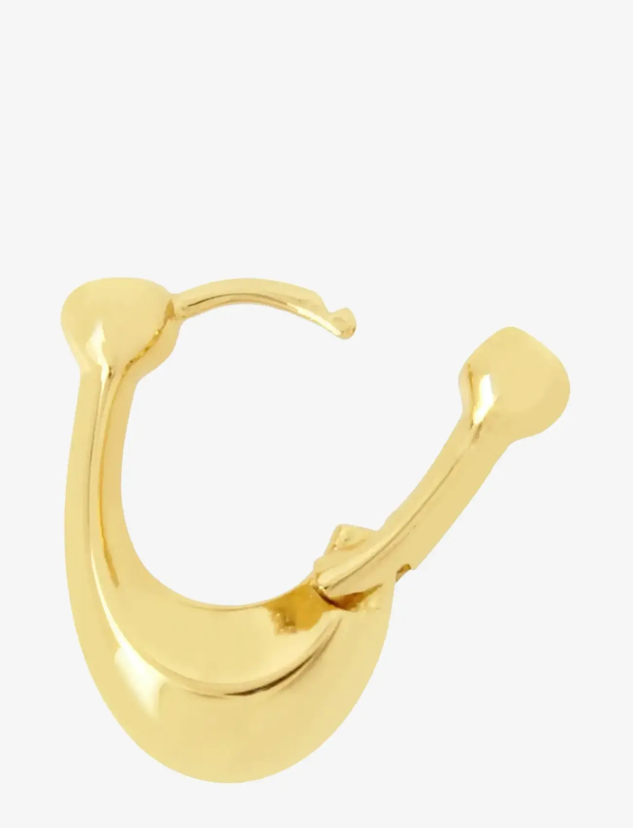 Coach Accessories - COACH Signature C Huggies - hoops kõrvarõngad - shiny gold - 1