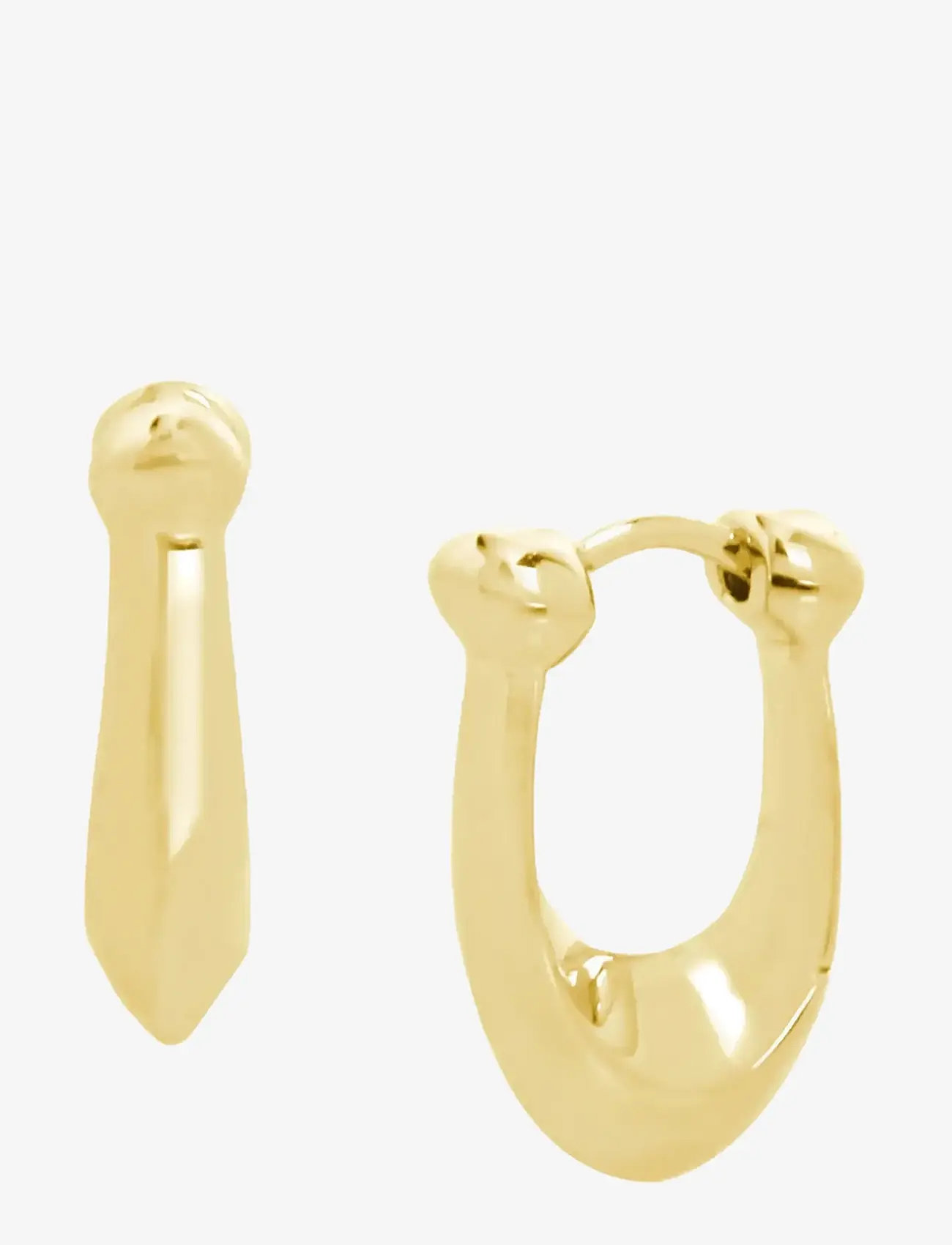 Coach Accessories - COACH Signature C Huggies - hoops kõrvarõngad - shiny gold - 2