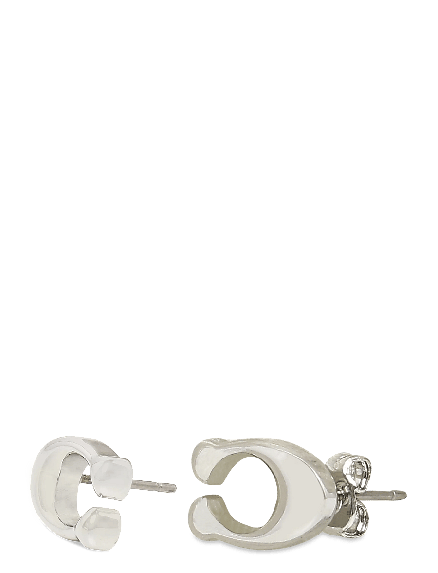 Coach Accessories - CO ER BUBBLE C STUD - Ørestikker - rhodium - 0