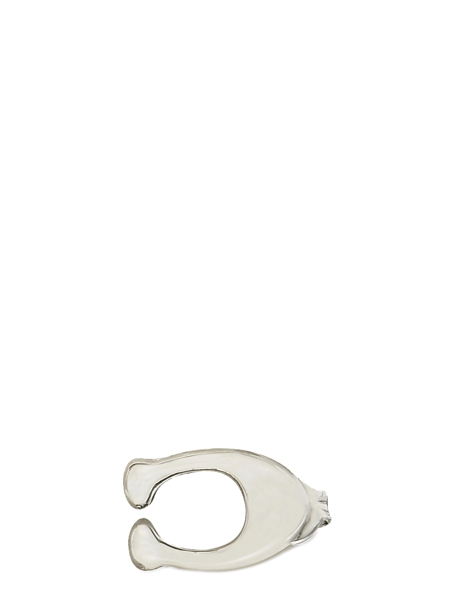 Coach Accessories - CO ER BUBBLE C STUD - Ørestikker - rhodium - 2