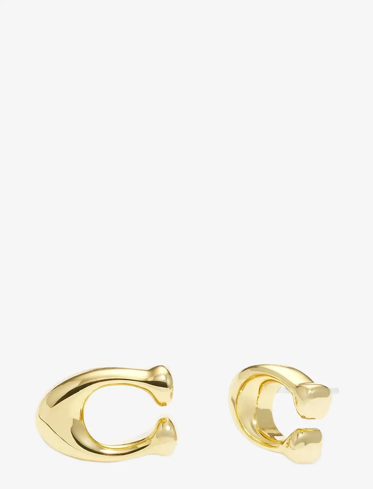 Coach Accessories - COACH Signature C Stud Earrings - ohrstecker - shiny gold - 2