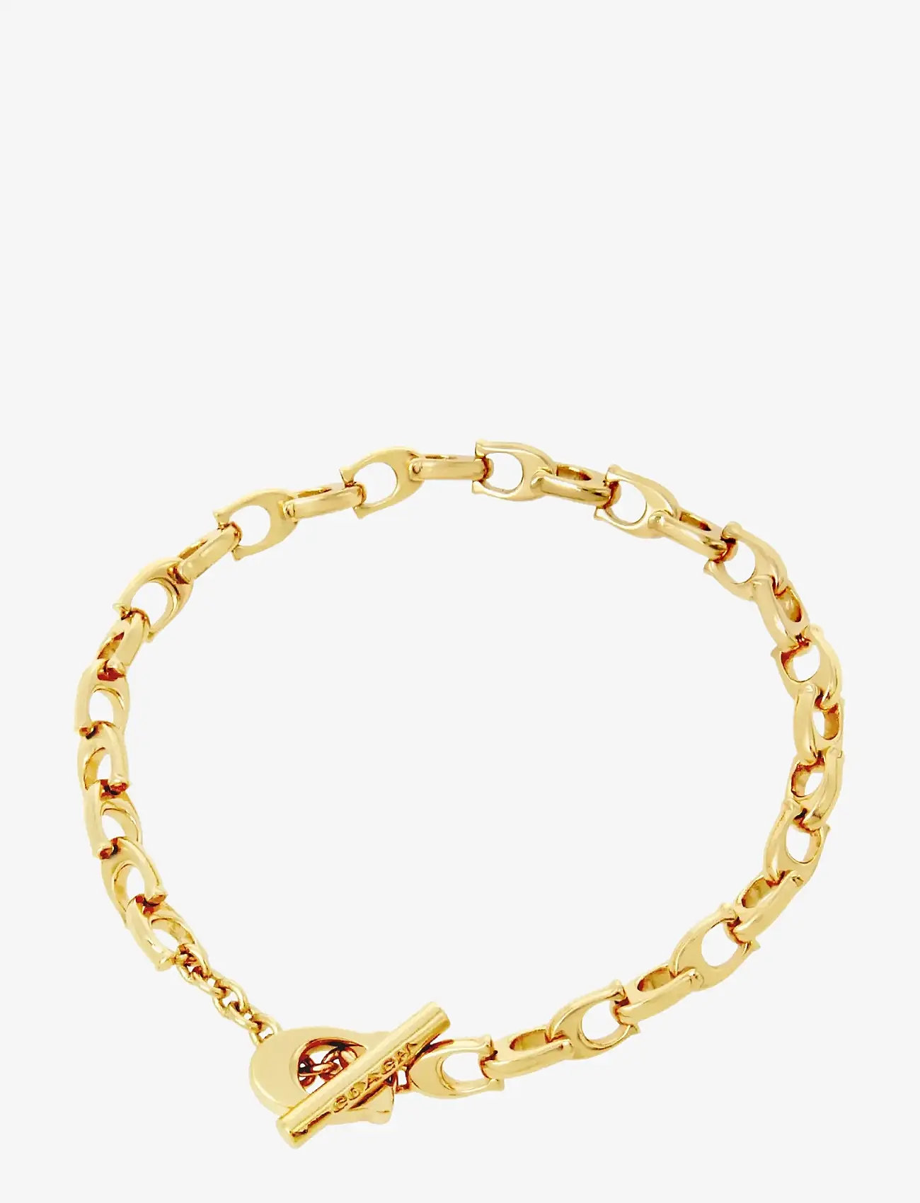 Coach Accessories - COACH Signature Link Bracelet - armband - shiny gold - 1
