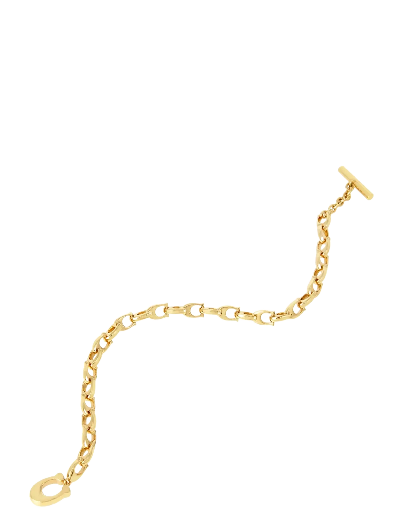 Coach Accessories - COACH Signature Link Bracelet - bransoletki - shiny gold - 2