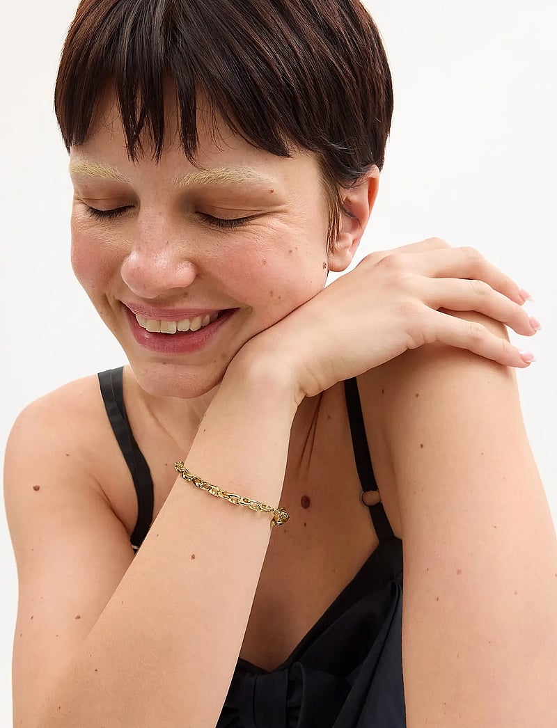 Coach Accessories - COACH Signature Link Bracelet - armband - shiny gold - 0