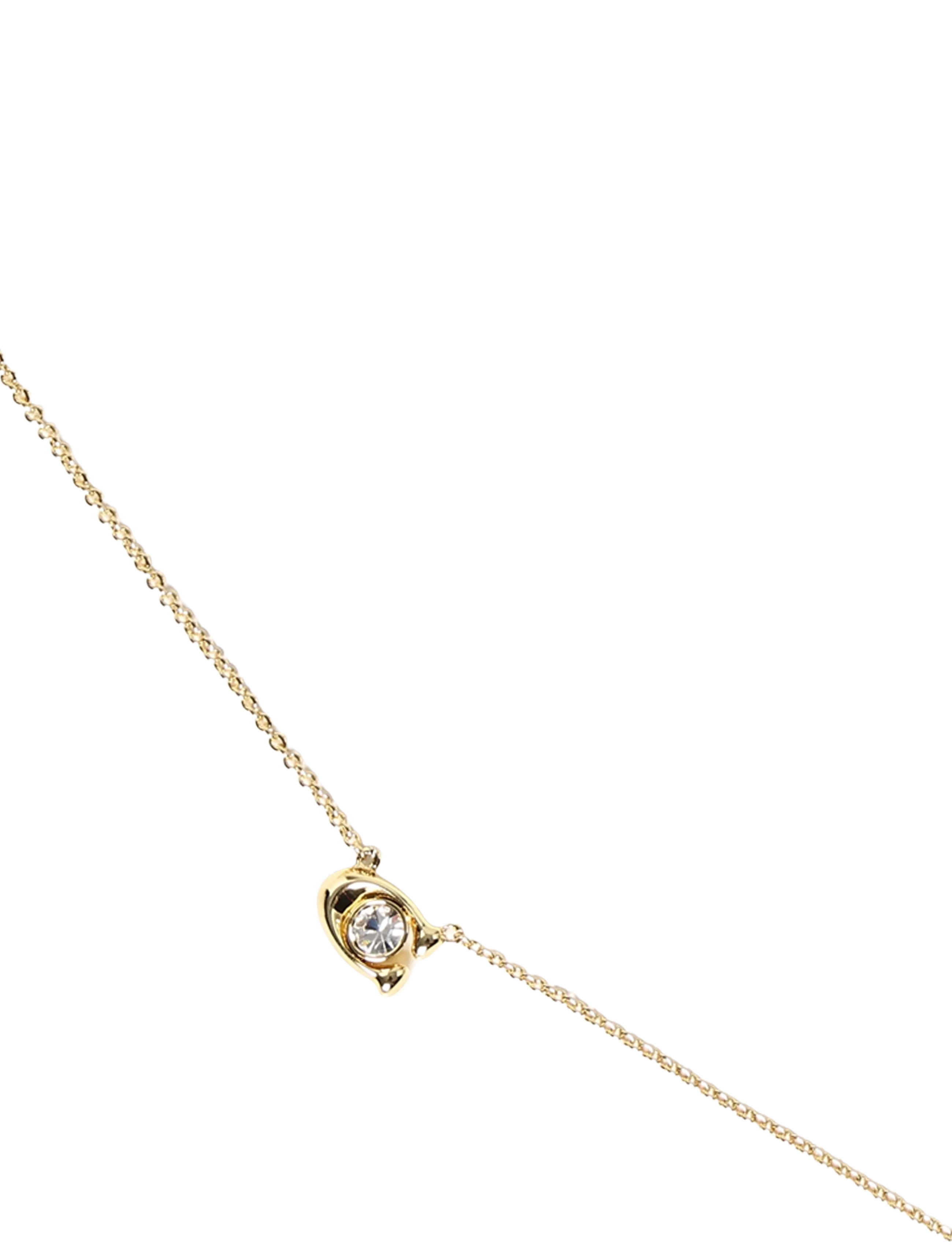 Coach Accessories - CO C STONE ER/NK SET - chain necklaces - crystal/gold - 2