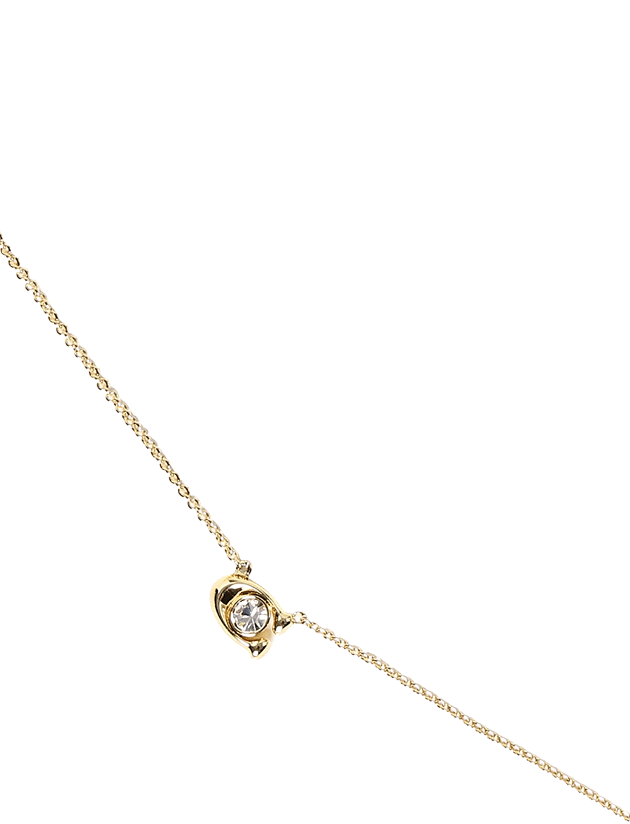 Coach Accessories - CO C STONE ER/NK SET - ketten mit anhänger - crystal/gold - 2