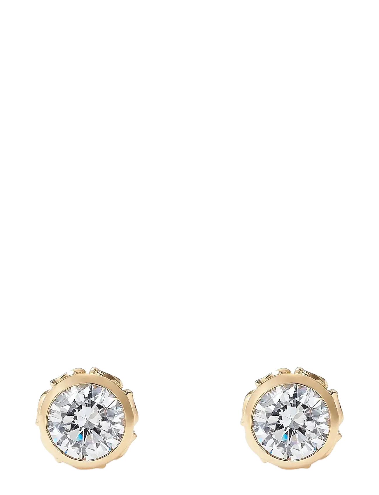 Coach Accessories COACH Signature Stone Earrings - Accessoires - CRYSTAL/RHODIUM / gold