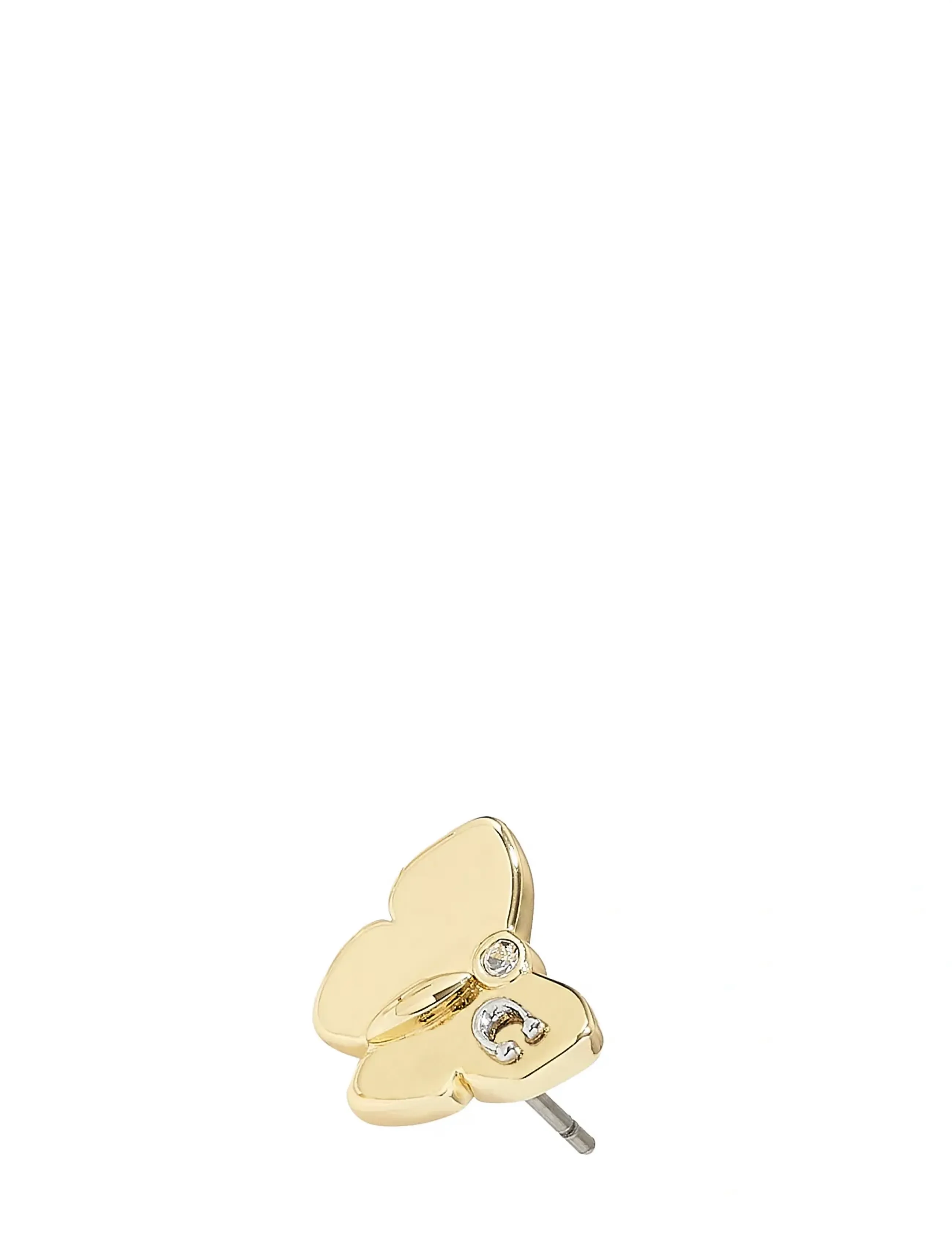 Coach Accessories - METAL BUTTERFLY STUD - Ørestikker - shiny gold - 2