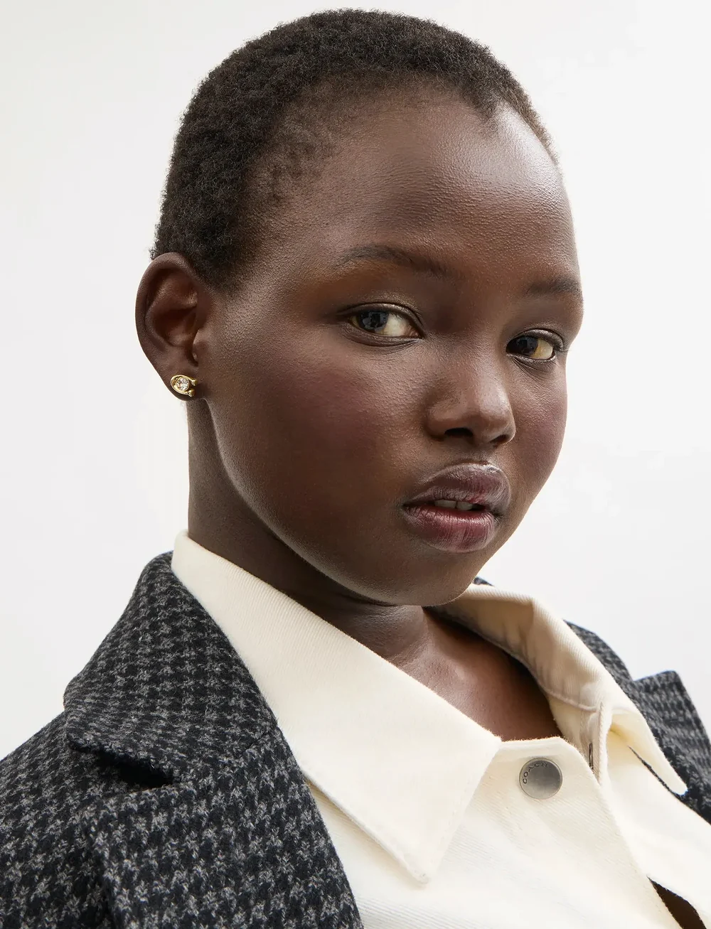 Coach Accessories - COACH Signature Stone Stud Earrings - Ørestikker - crystal/gold - 0