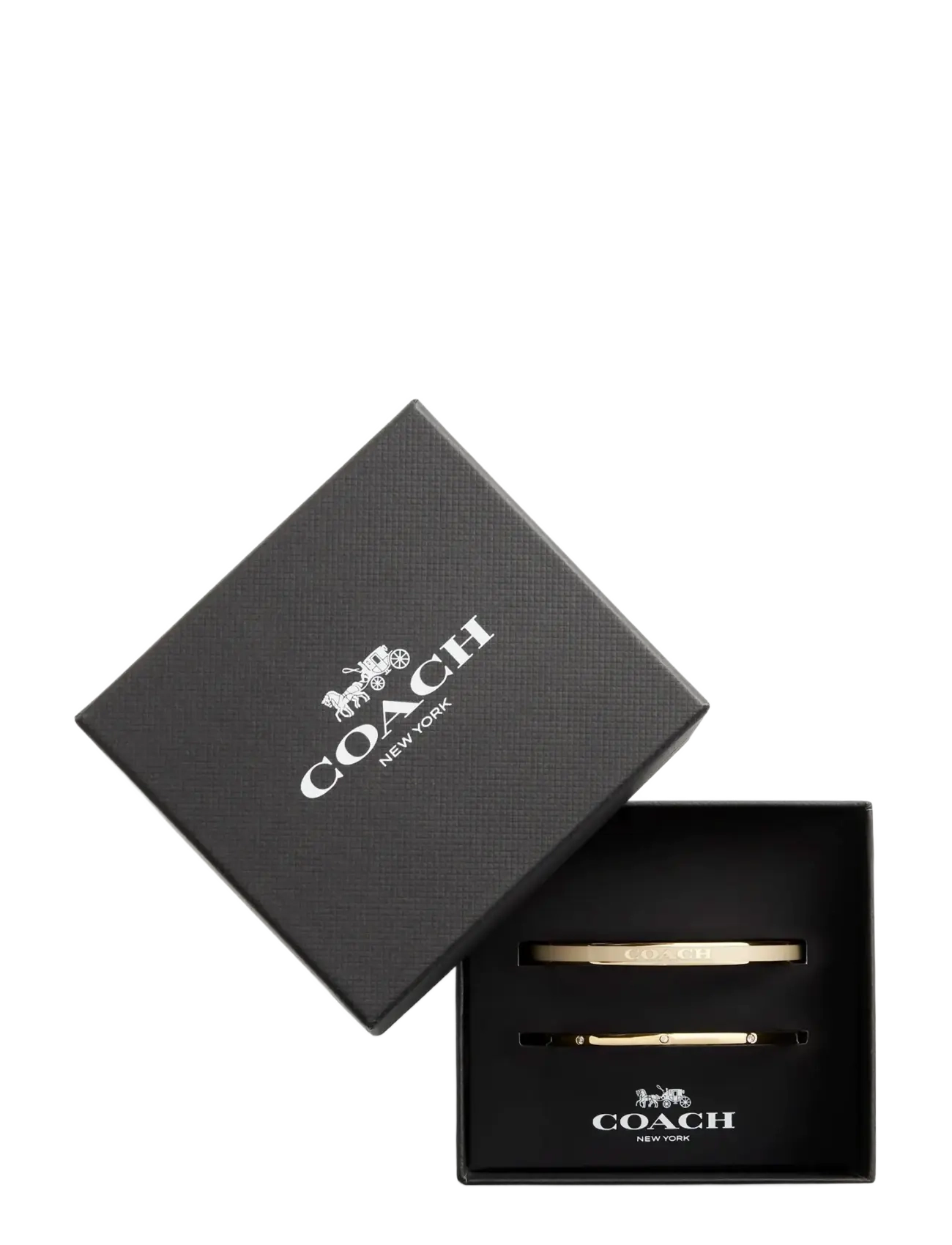 Coach Accessories CO BR BNGL DUO SET - Accessories - WHITE/GOLD / black