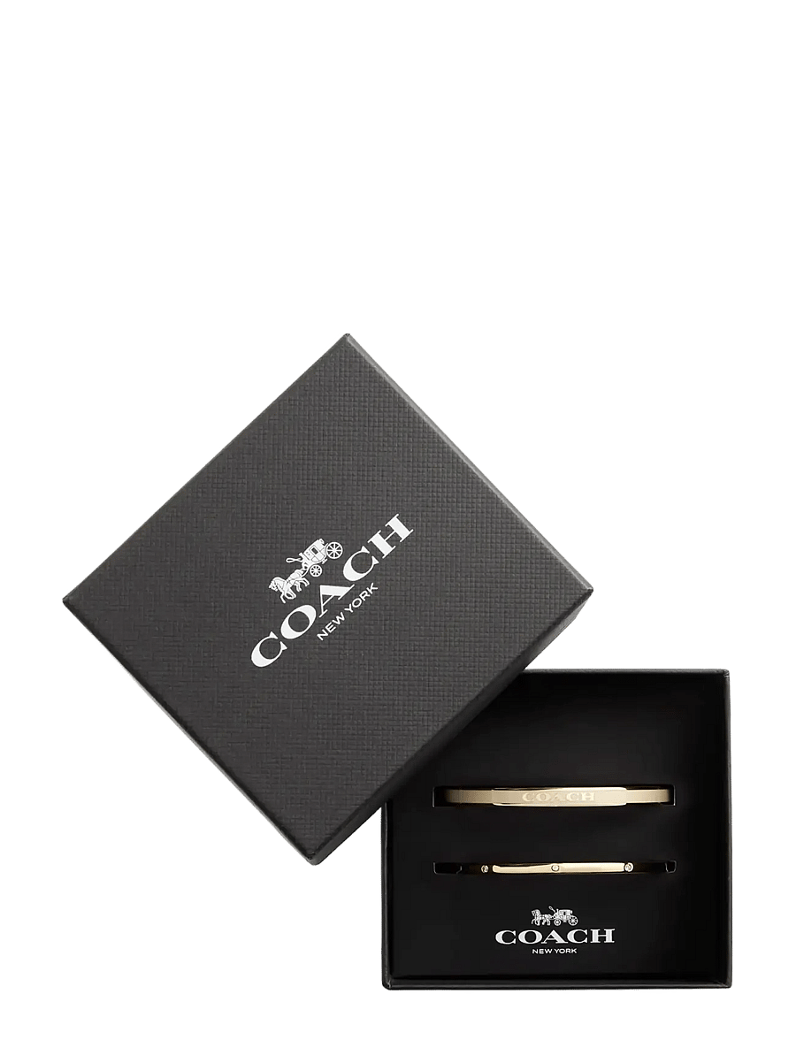 Coach Accessories - CO BR BNGL DUO SET - armringe - white/gold - 1