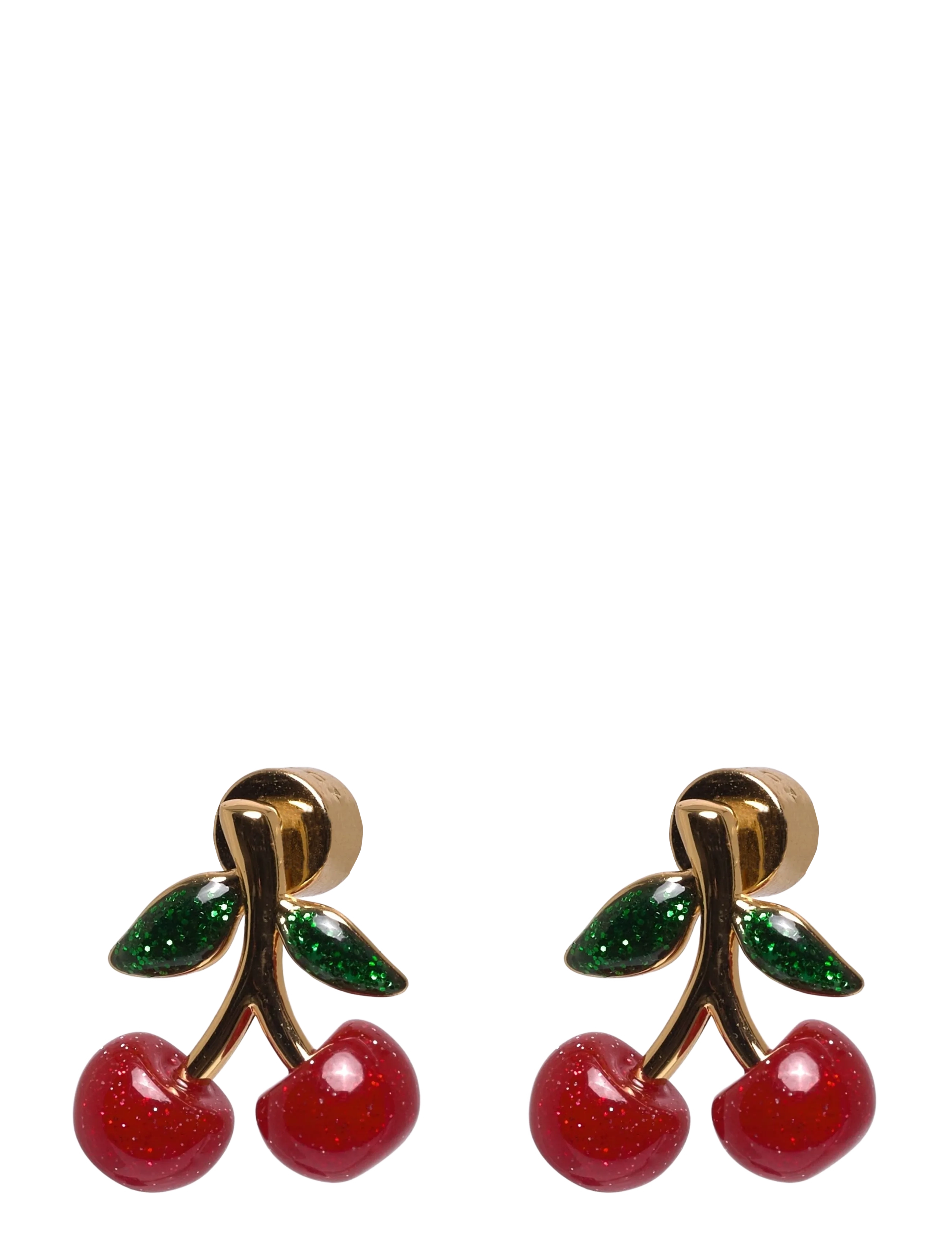 Coach Accessories CO ER CHERRY STUD - Accessories - GOLD / red