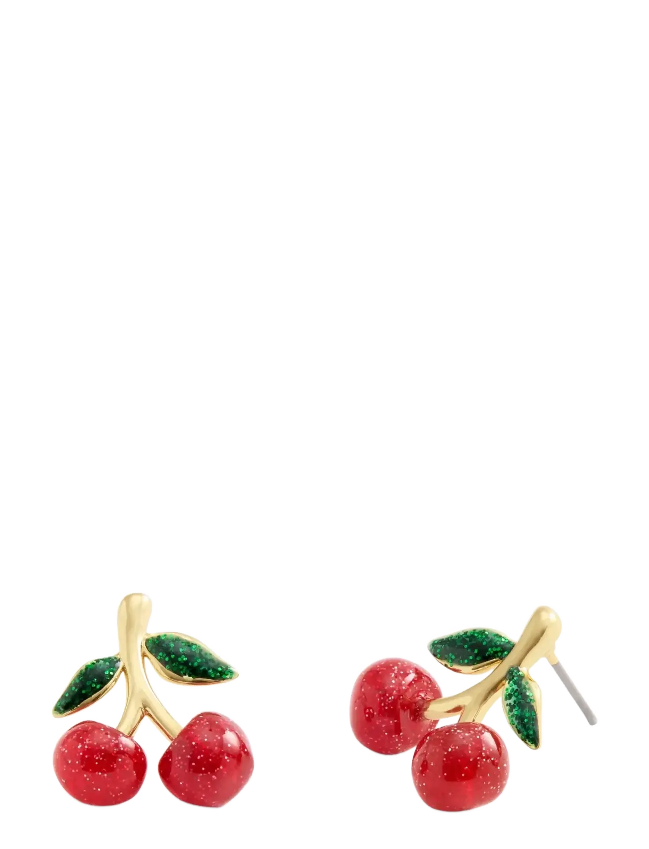 Coach Accessories - CO ER CHERRY STUD - Ørestikker - red/gold - 1