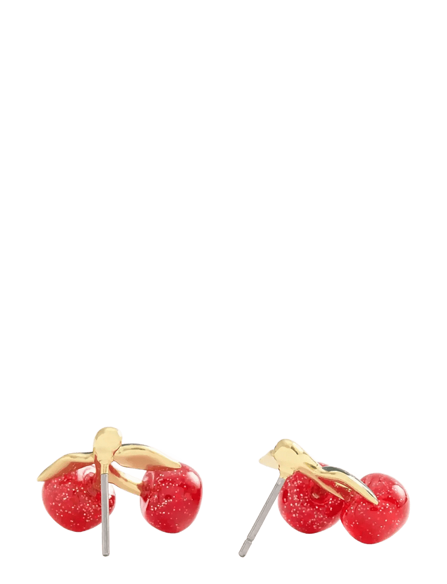 Coach Accessories - CO ER CHERRY STUD - Ørestikker - red/gold - 2
