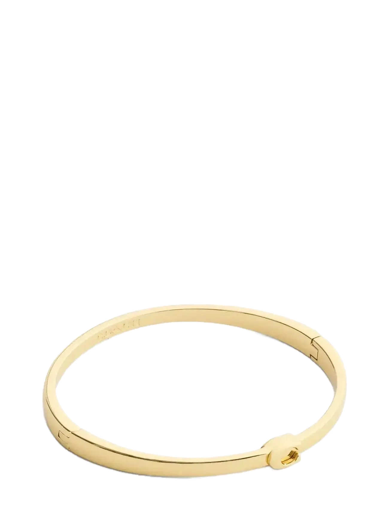 Coach Accessories CO BR C HINGED BANGLE SIZED BOXED - Armreife - GOLD / gold