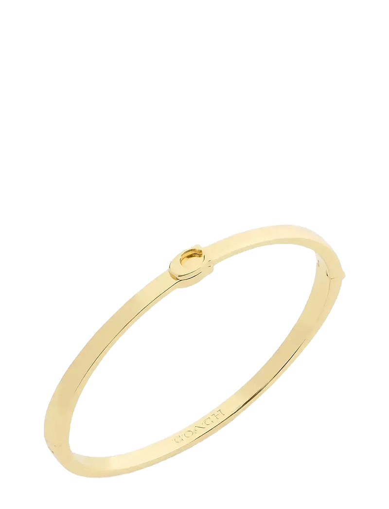 Coach Accessories - COACH Signature C Bangle Boxed Bracelet - bangles - gold - 2