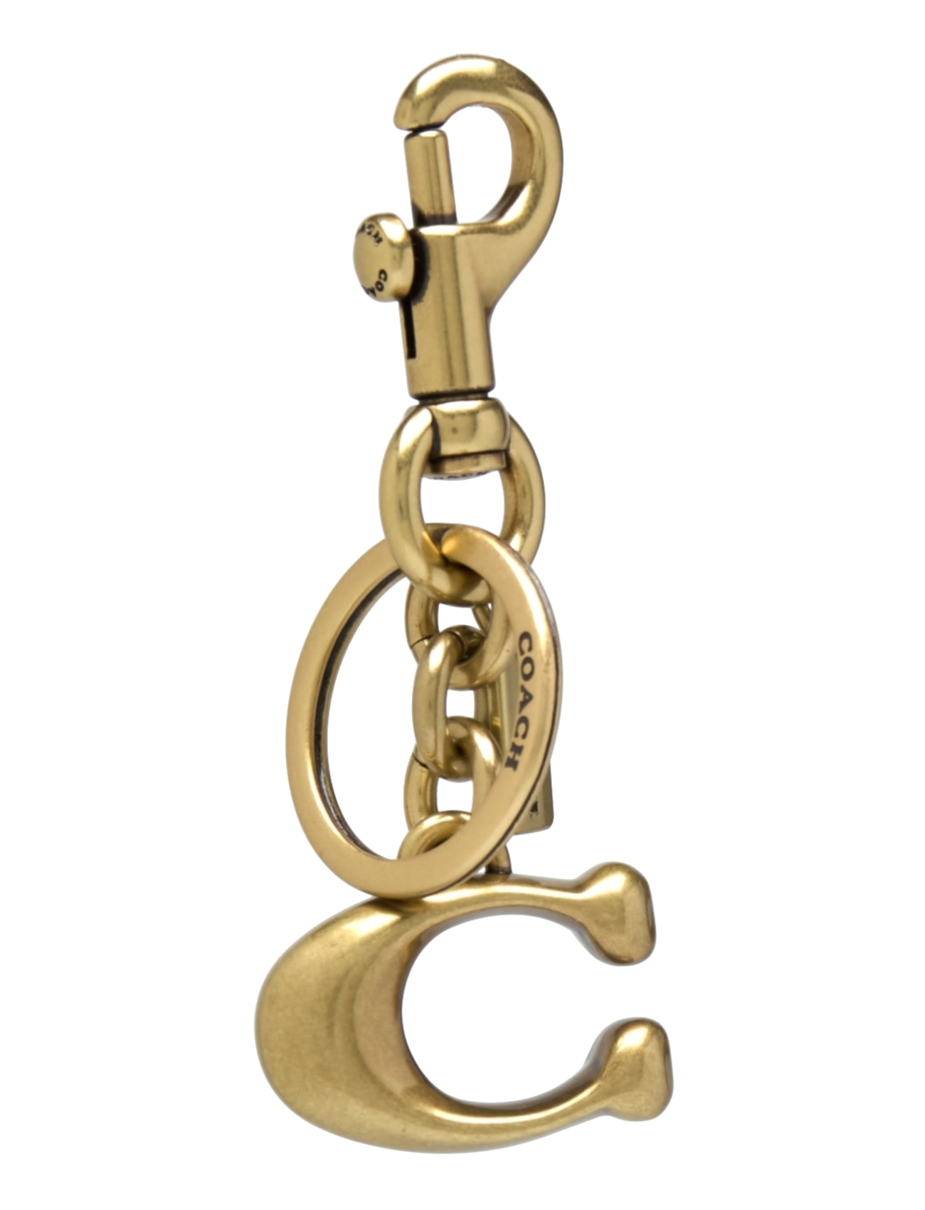 Coach Bag Charm, One Size, Gold - Designer, Frauen