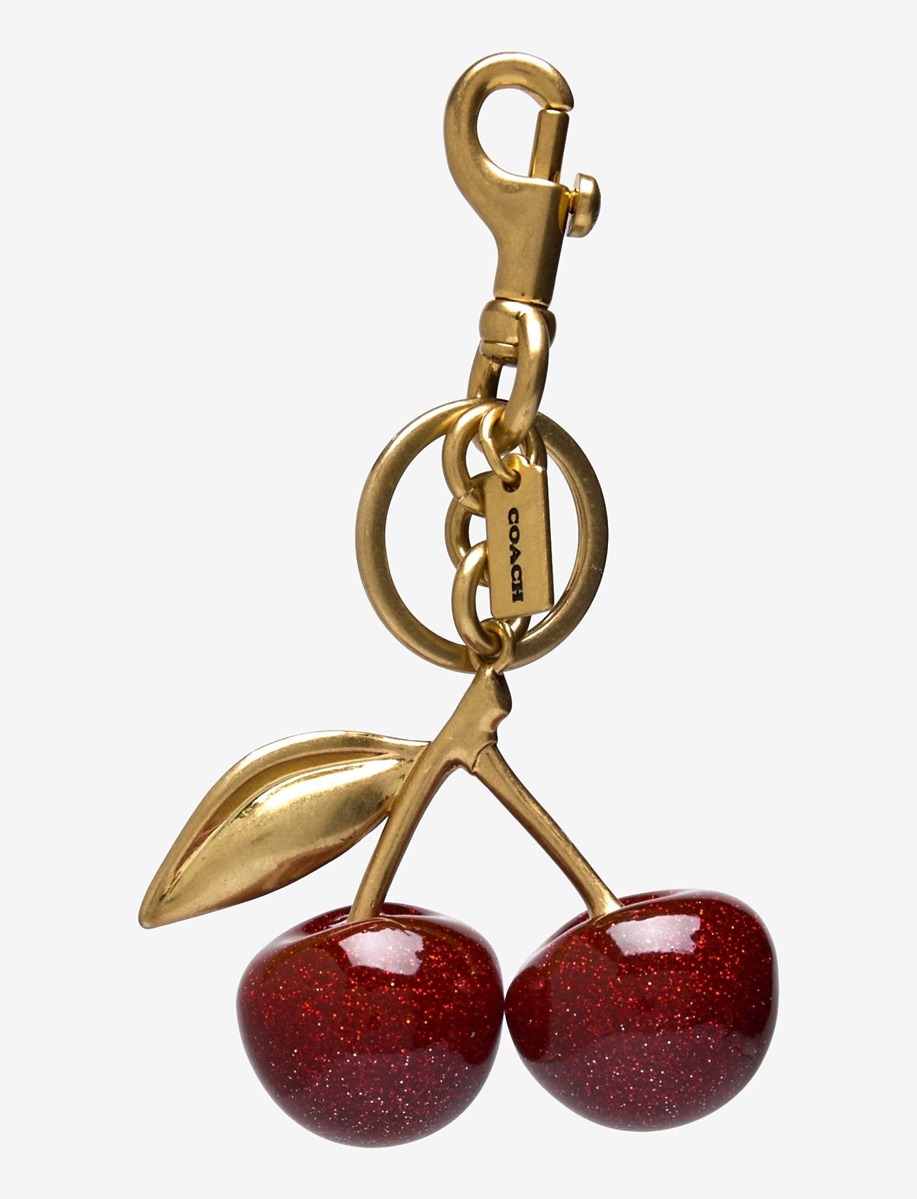 Coach - RESIN CHERRY BAG CHARM - schlüsselringe - b4/red apple - 0