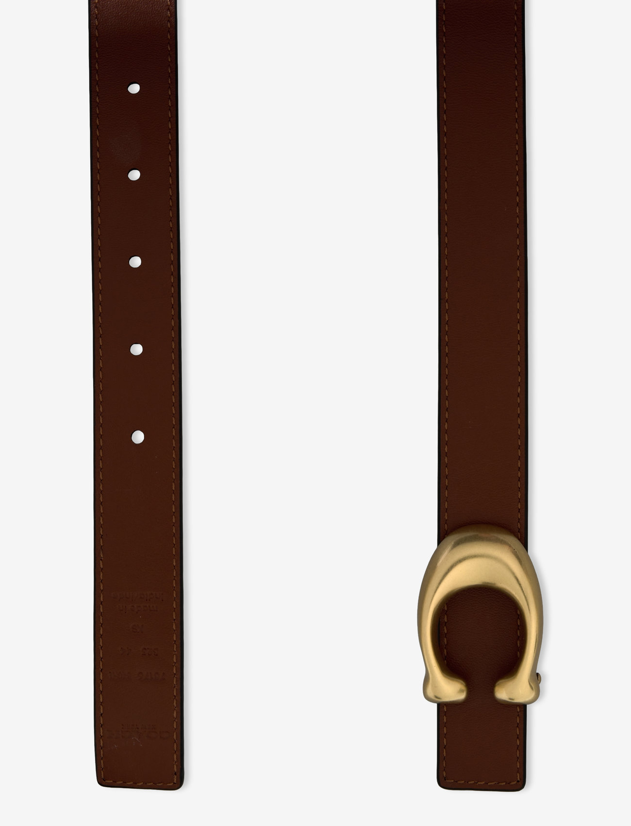 Coach - 25MM Smooth Leather Womens Soft Accessories - casual bælter - b4/black 1941 saddle - 2