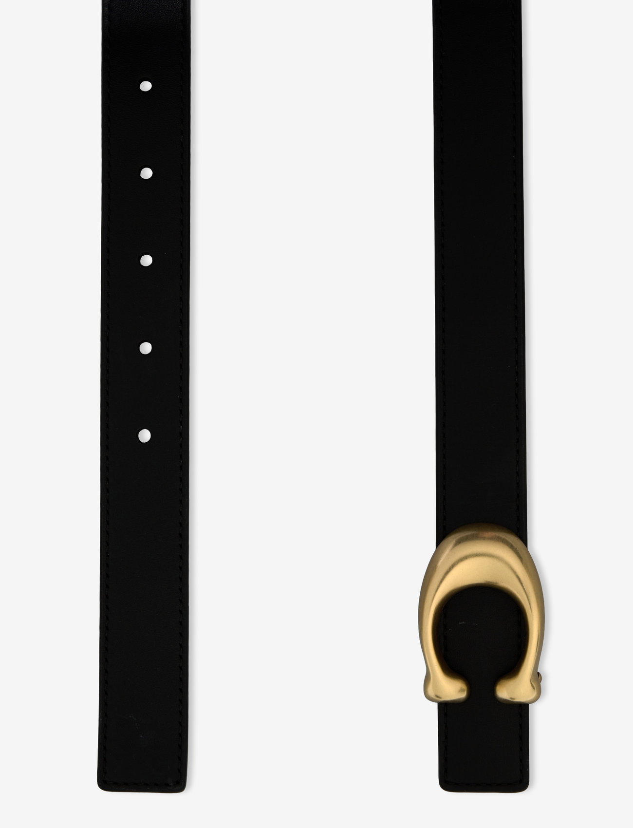 Coach - 25MM Smooth Leather Womens Soft Accessories - casual bælter - b4/black 1941 saddle - 3