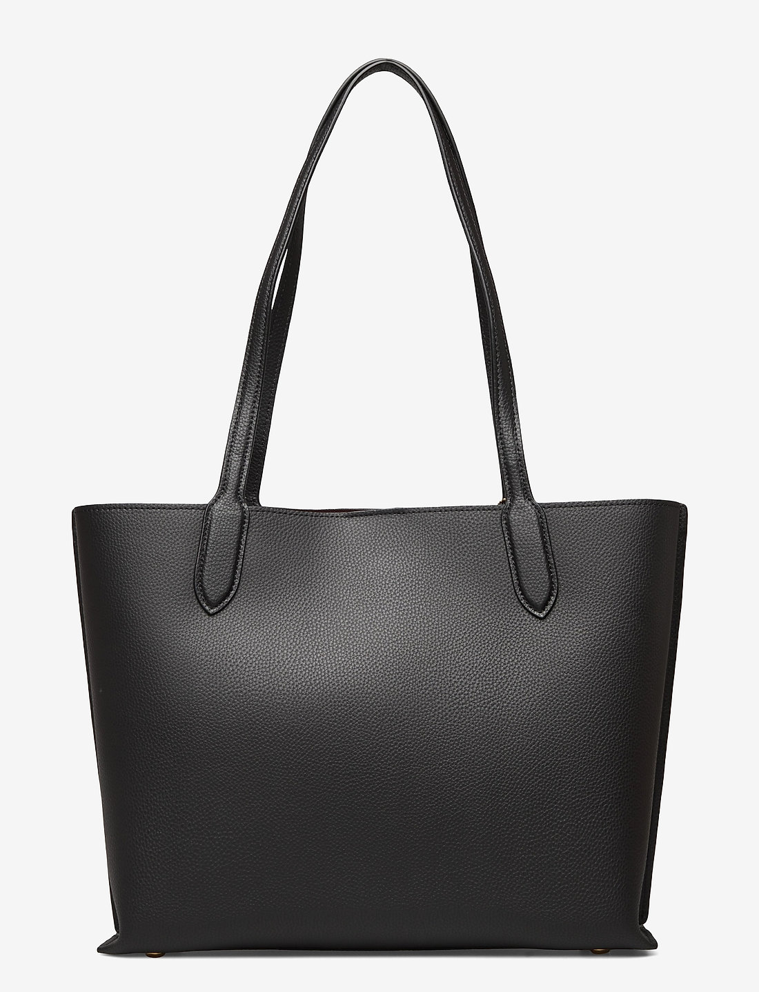 Black shopper online tote bag