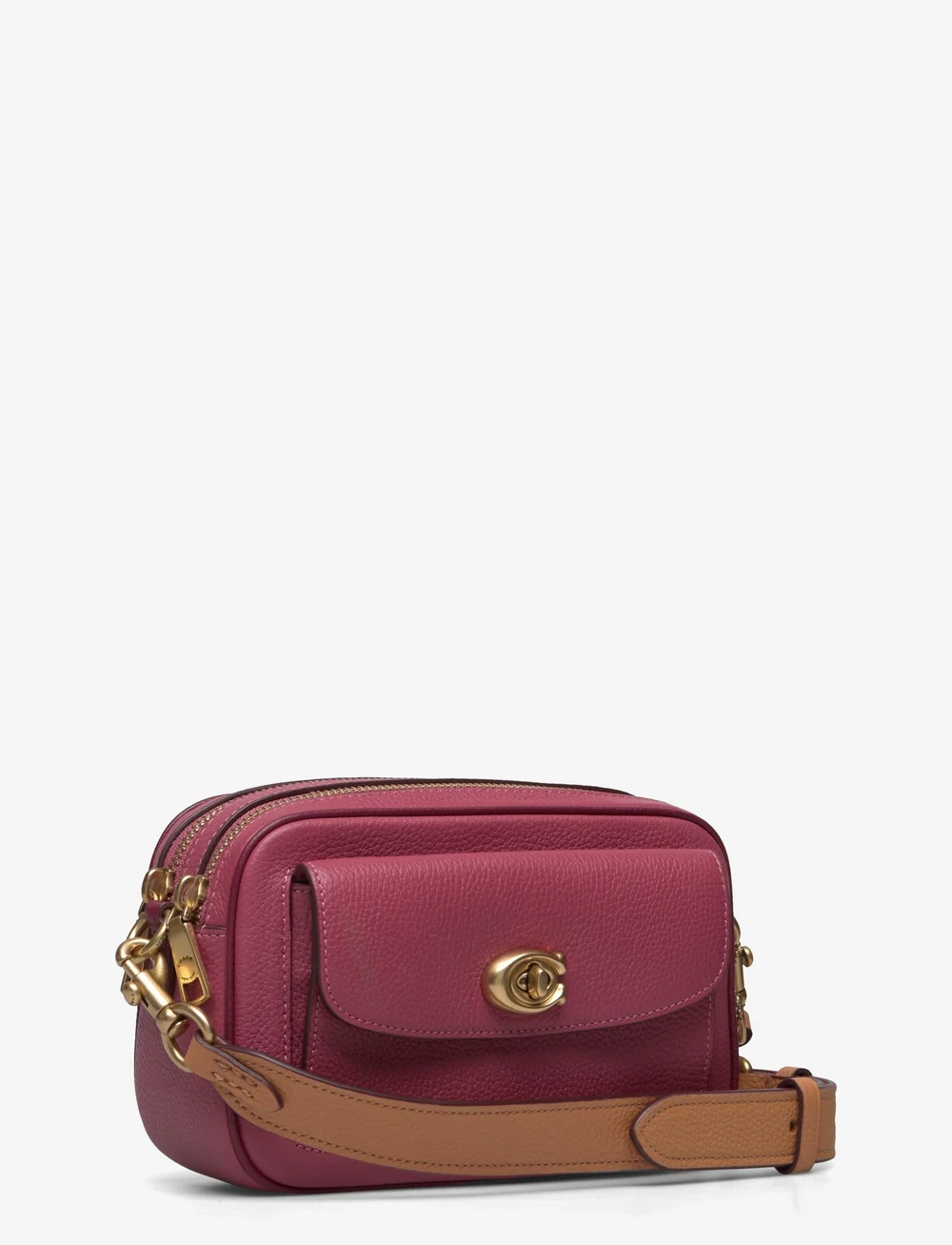 Coach camera sales bag red