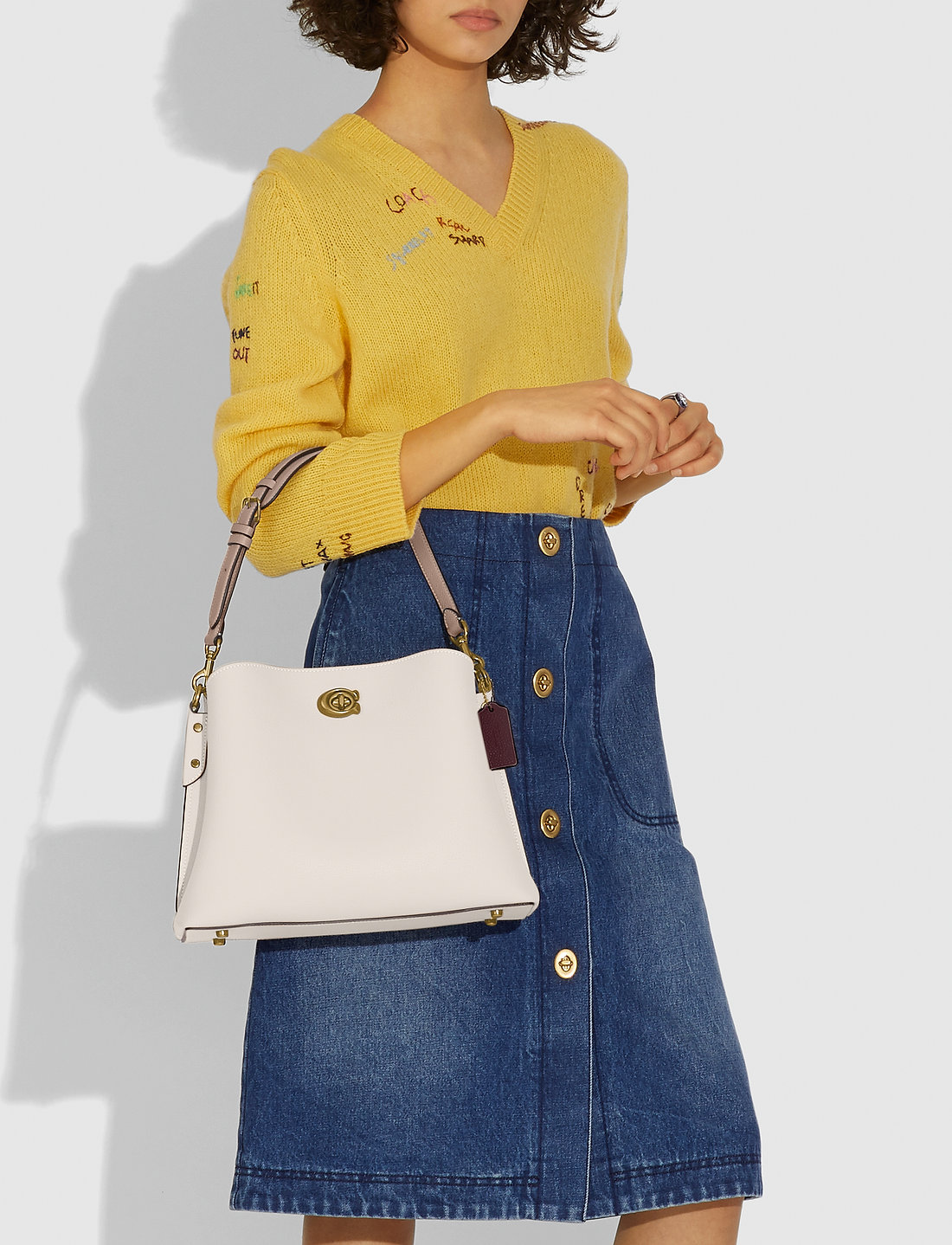 Coach charlie top shoulder bag