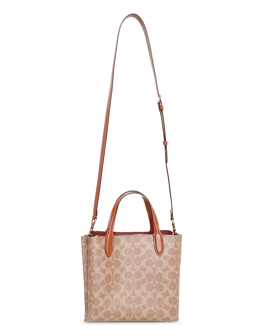 Coach - WILLOW TOTE 24 - tote bags - b4/tan caramel - 2