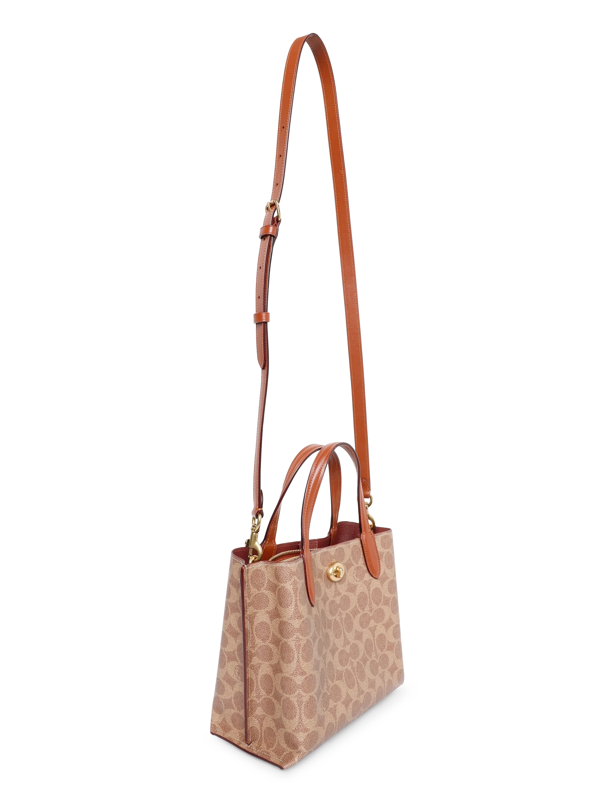 Coach - WILLOW TOTE 24 - b4/tan caramel - 3
