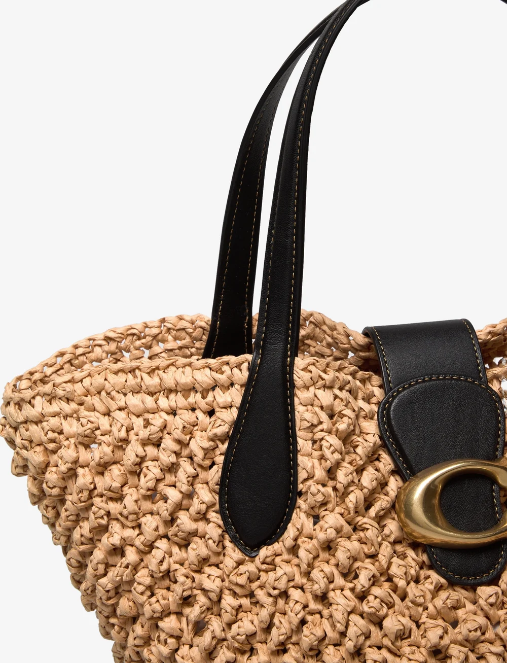 Coach 2025 straw tote