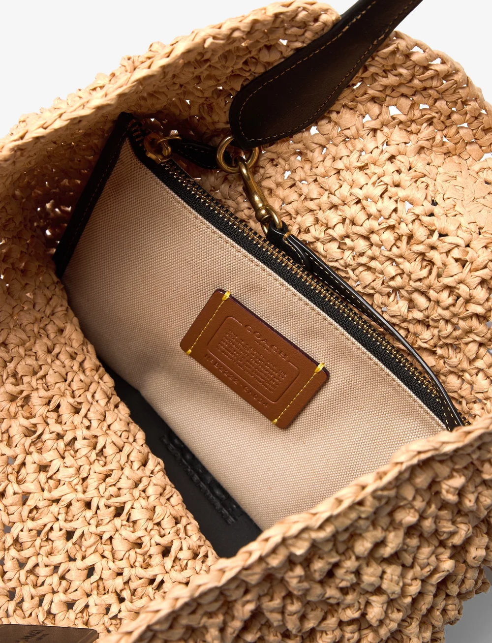 Coach 2025 rattan bag