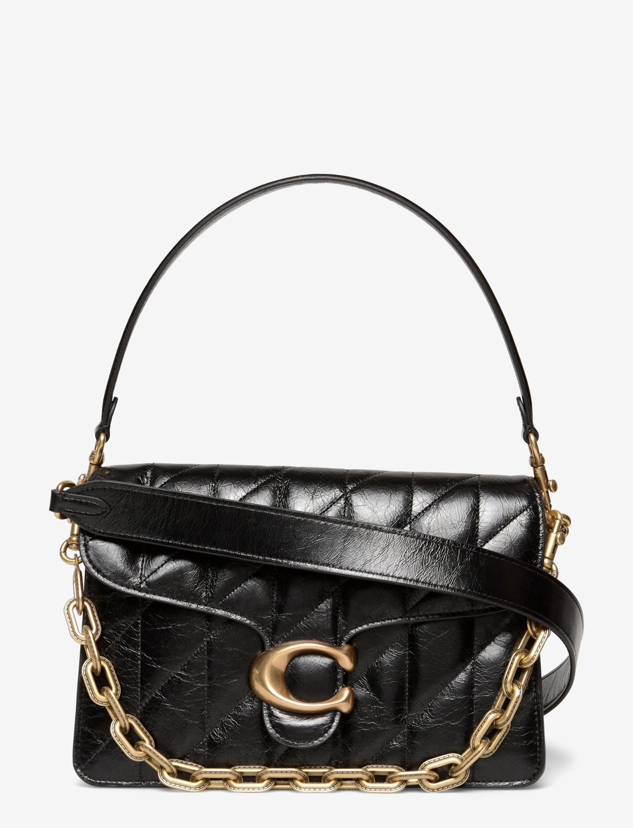 Coach - CHAIN TABBY SHOULDER BAG - top handle - b4/black - 0