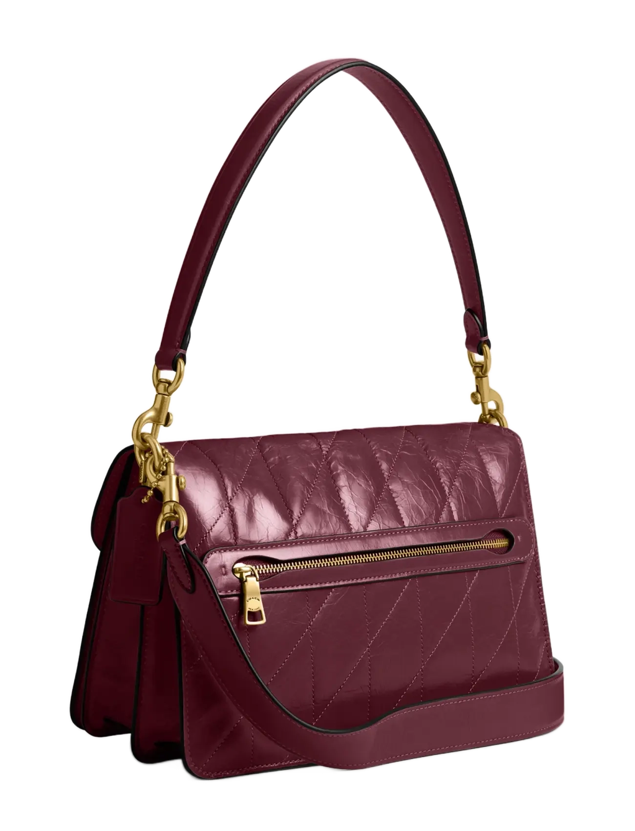 Coach - CHAIN TABBY SHOULDER BAG - everyday style - b4/dark cherry - 2