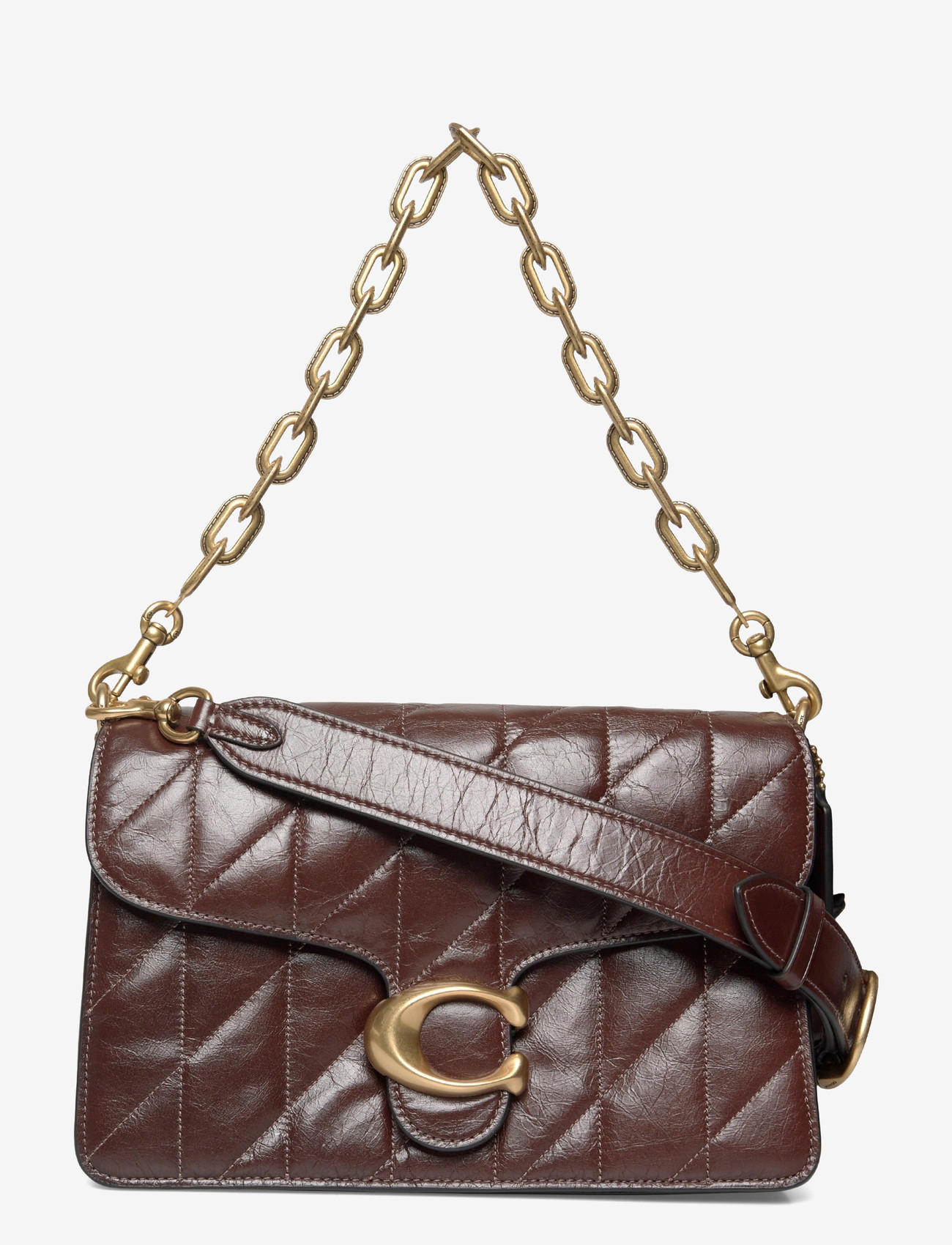 Coach - CHAIN TABBY SHOULDER BAG - henkeltaschen - b4/maple - 0