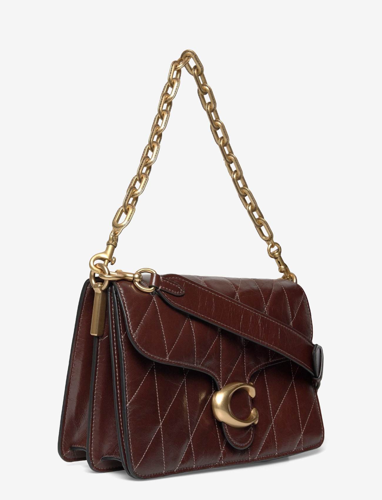 Coach - CHAIN TABBY SHOULDER BAG - henkeltaschen - b4/maple - 2