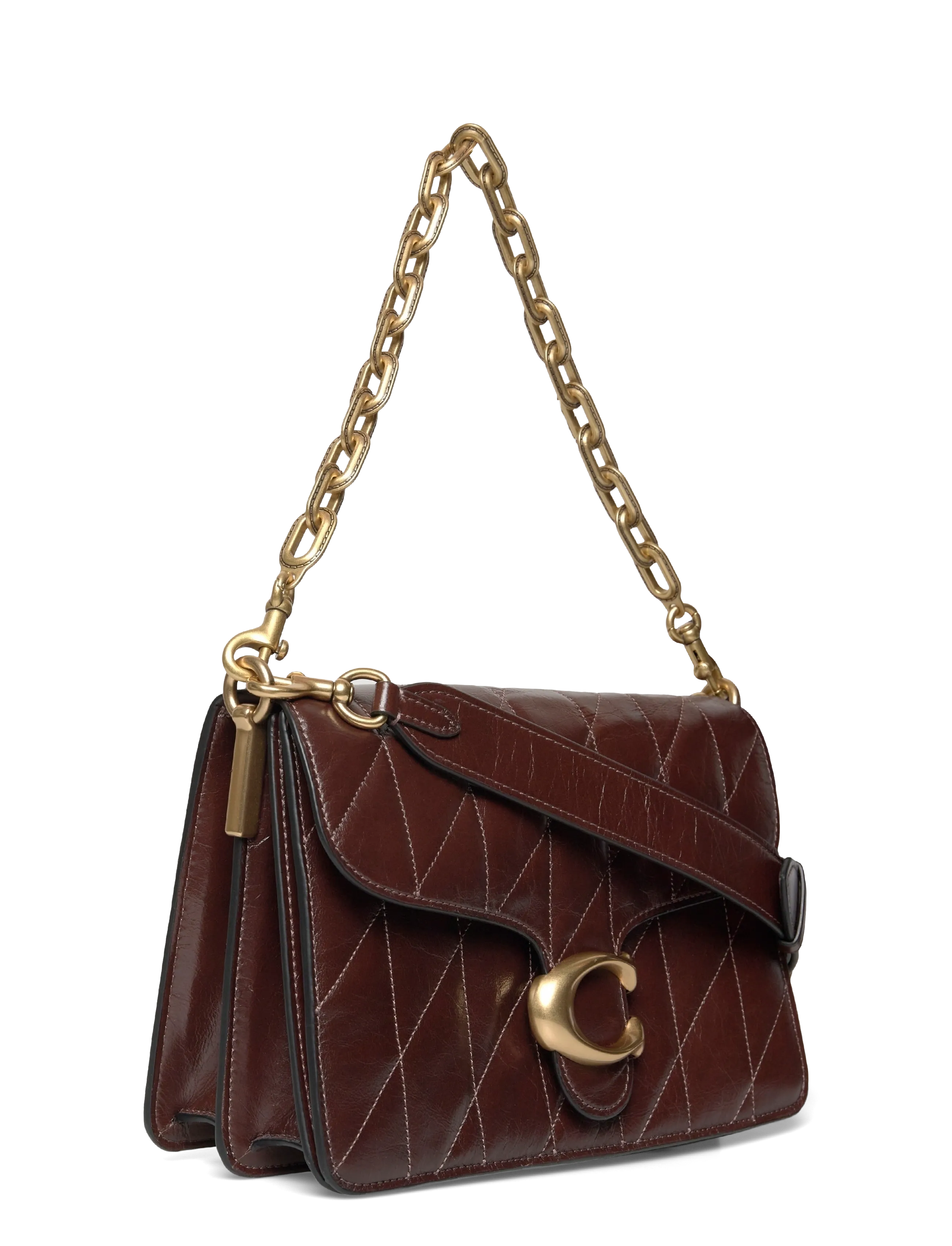 Coach - CHAIN TABBY SHOULDER BAG - henkeltaschen - b4/maple - 2