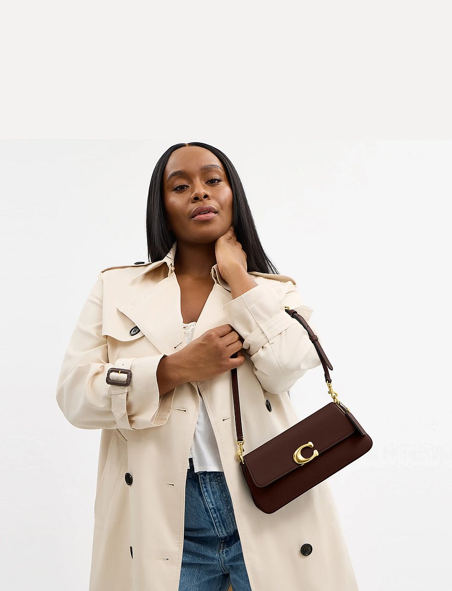 Coach - JET SHOULDER BAG - fashion trends - b4/maple - 0