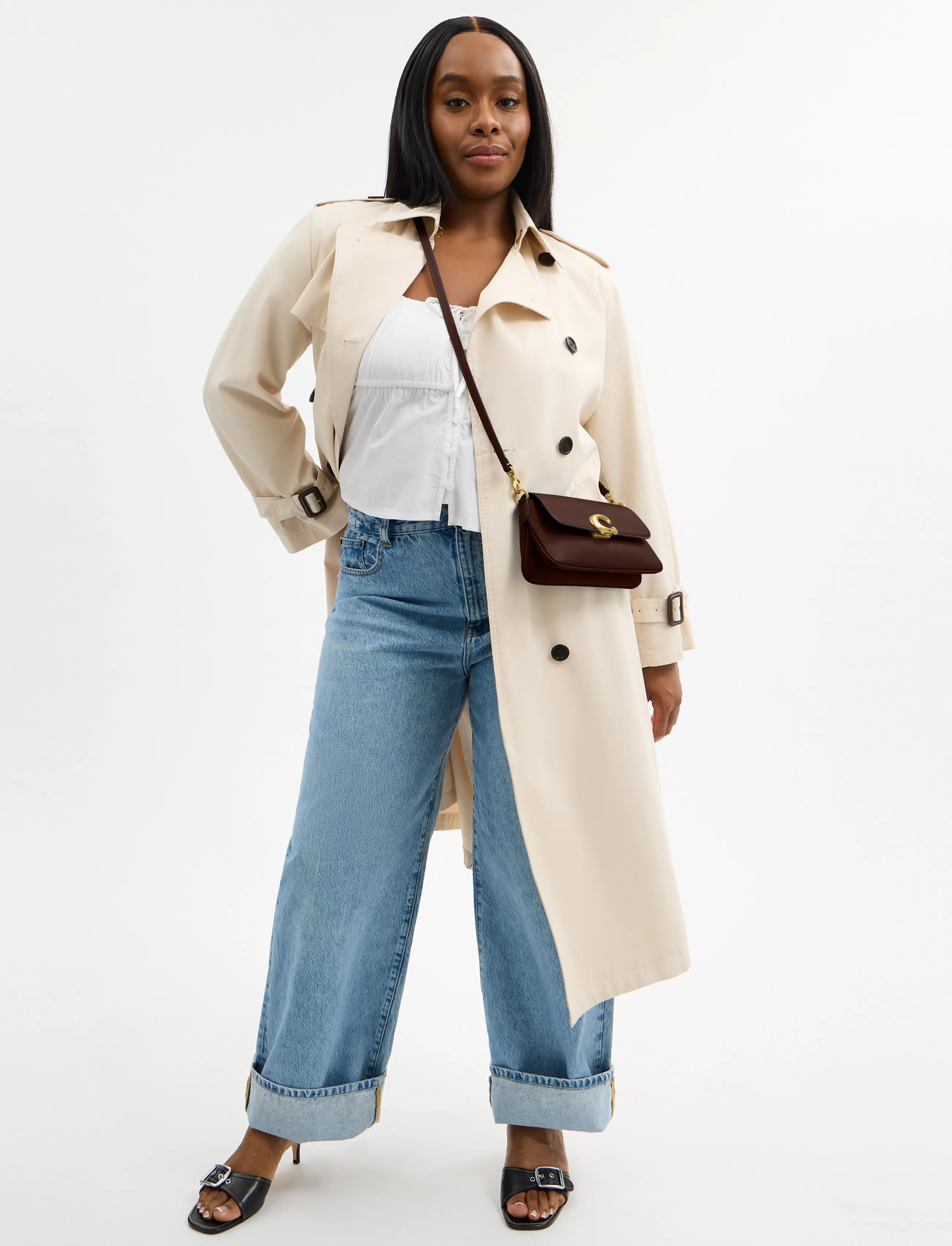 Coach - JET SHOULDER BAG - fashion trends - b4/maple - 4