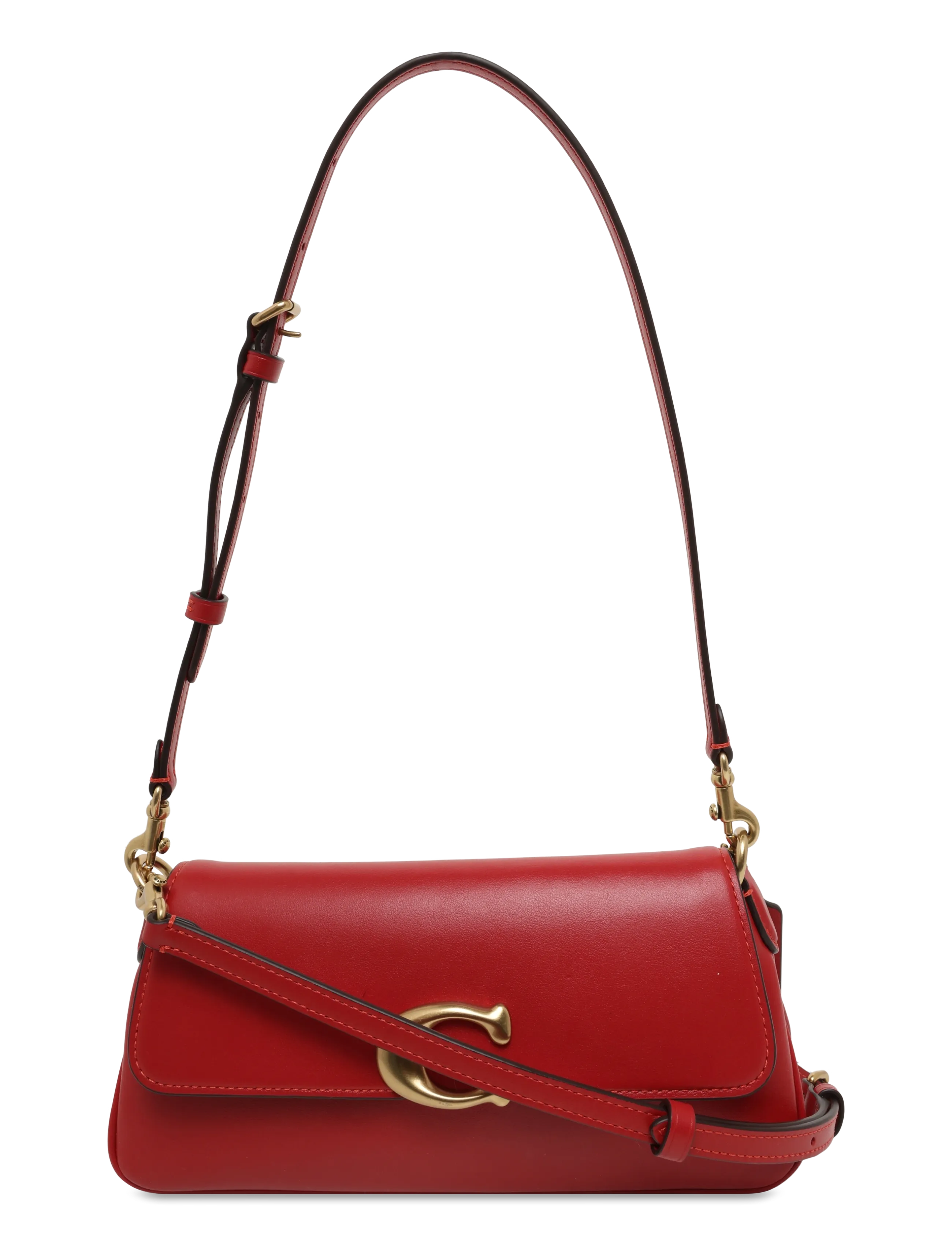 Coach COACH JET SHOULDER BAG POPPY - Tasker - B4/POPPY / red