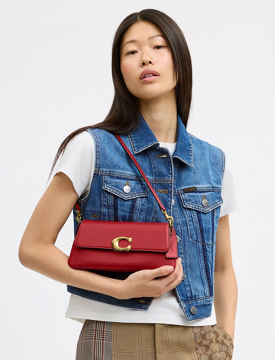 Coach - JET SHOULDER BAG - moetrendid - b4/poppy - 0