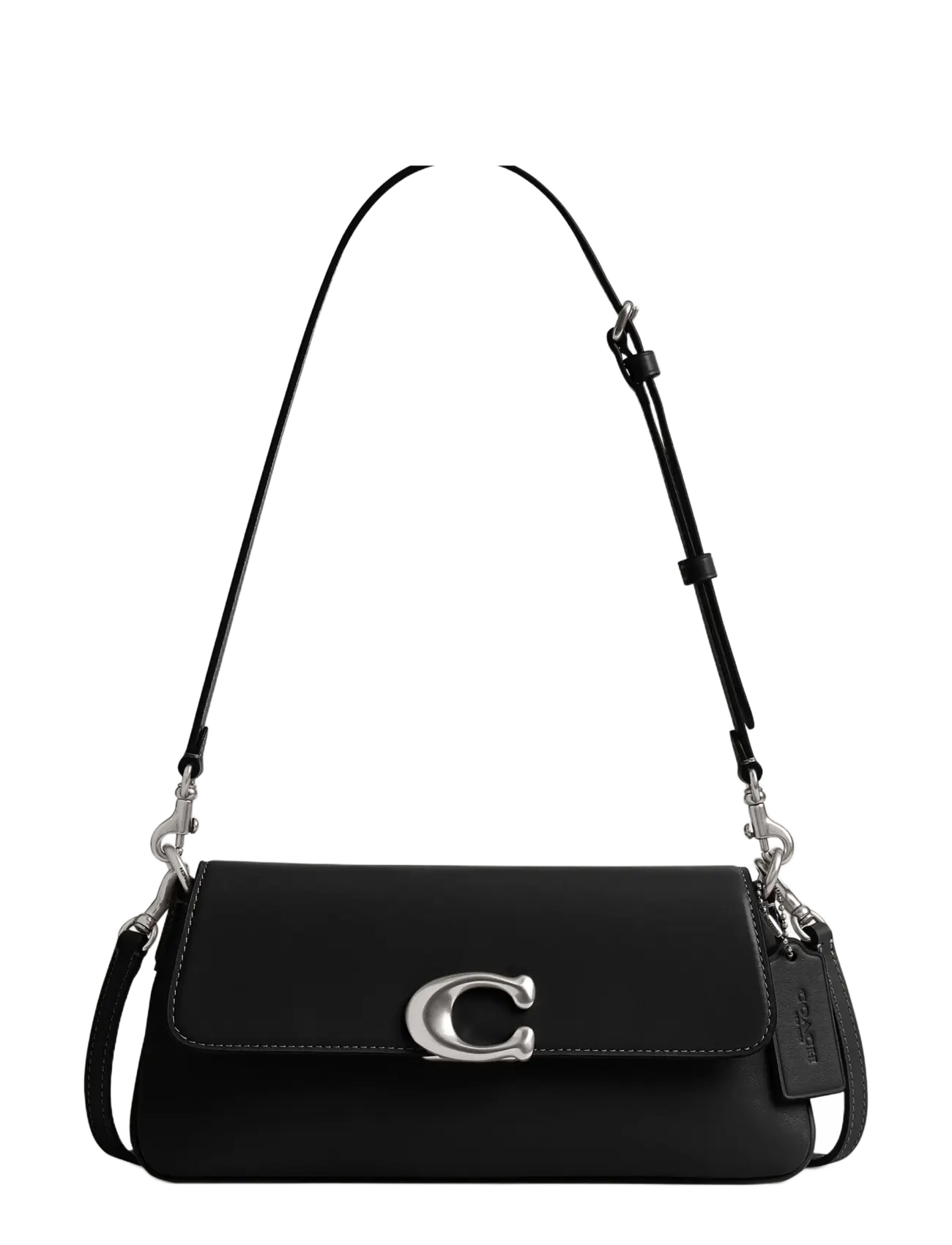 Coach JET SHOULDER BAG - Shoulder Bags - LH/BLACK / black