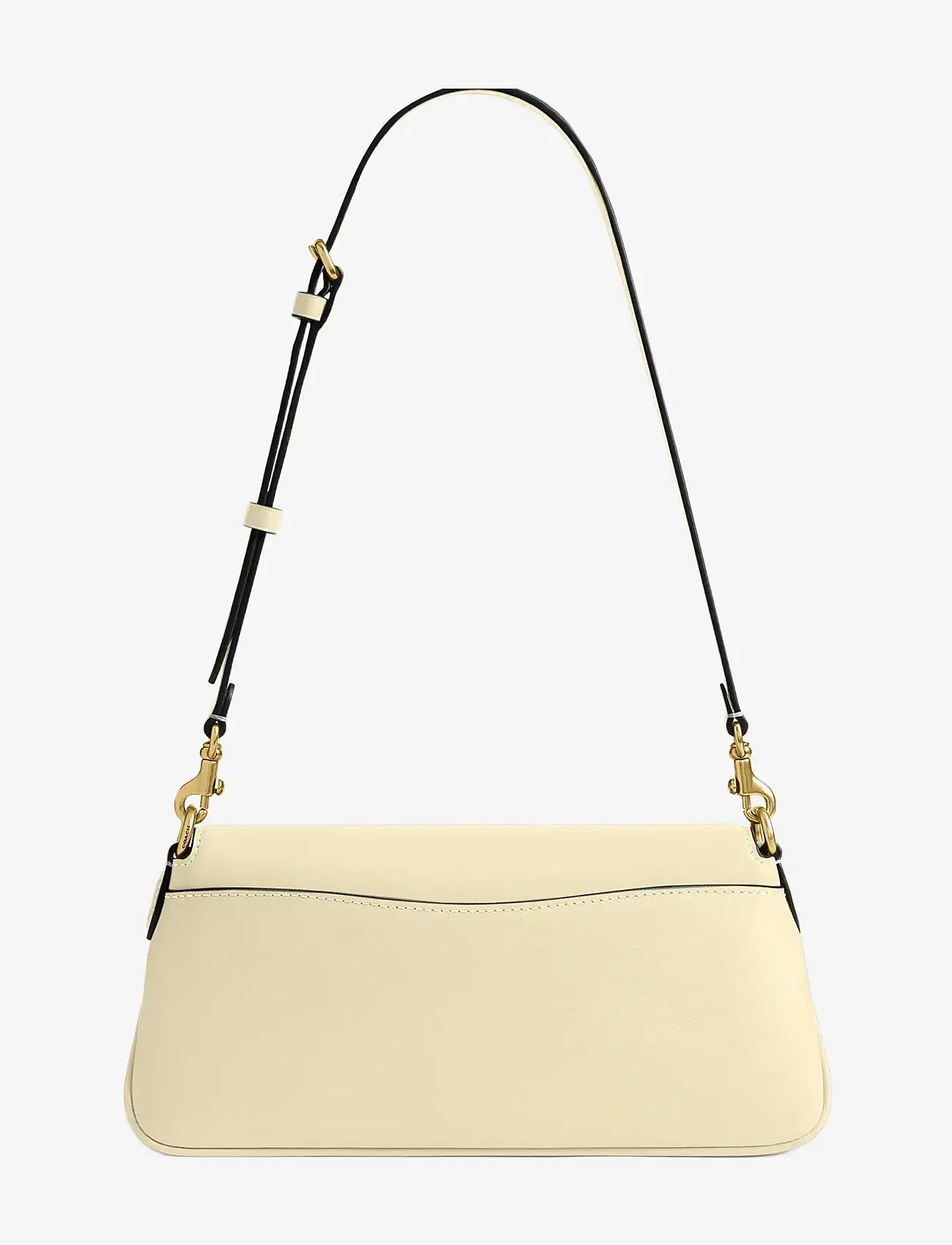 Coach - Refined Calf Leather Jet Shoulder Bag - modetrends - white - 3