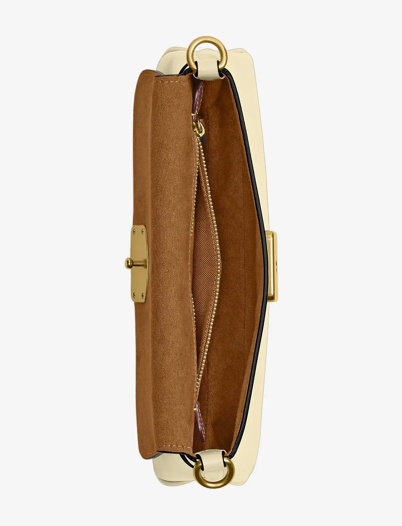 Coach - Refined Calf Leather Jet Shoulder Bag - modetrends - white - 5