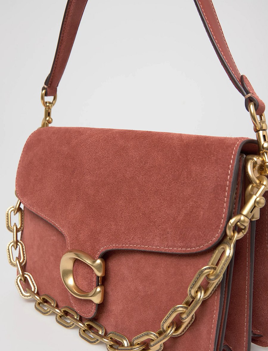 Coach - Chain Tabby Shoulder Bag - skuldertasker - grey - 4